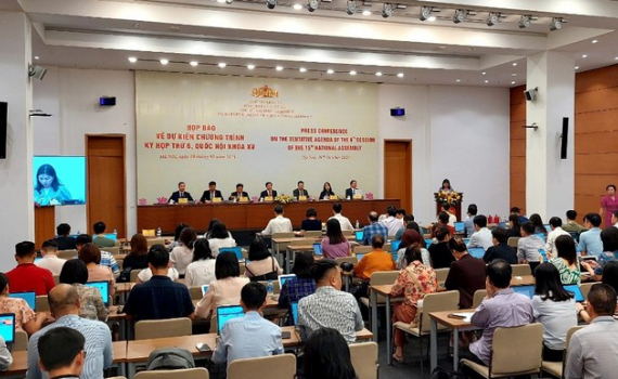 Kỳ họp thứ 6 của Quốc hội ch&iacute;nh thức khai mạc v&agrave;o s&aacute;ng 23/10