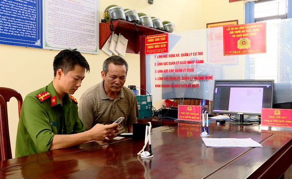 M&ocirc; h&igrave;nh Cải c&aacute;ch h&agrave;nh ch&iacute;nh tại C&ocirc;ng an x&atilde; Quang Thiện