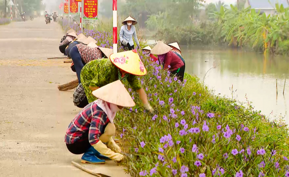 X&atilde; Gia Minh, huyện Gia Viễn n&acirc;ng cao chất lượng m&ocirc;i trường sống