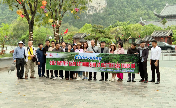 X&uacute;c tiến quảng b&aacute; du lịch Ninh B&igrave;nh th&ocirc;ng qua tổ chức c&aacute;c Đo&agrave;n Famtrip