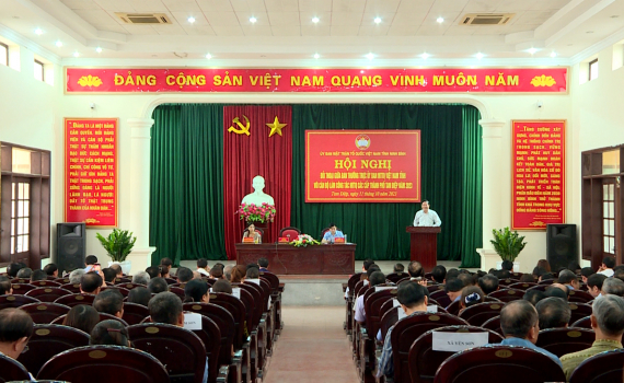 Ủy ban MTTQ Việt Nam tỉnh đối thoại với c&aacute;n bộ l&agrave;m c&ocirc;ng t&aacute;c Mặt trận của TP. Tam Điệp