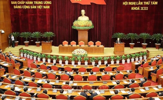Bế mạc Hội nghị lần thứ 8 Ban Chấp h&agrave;nh Trung ương Đảng kh&oacute;a XIII