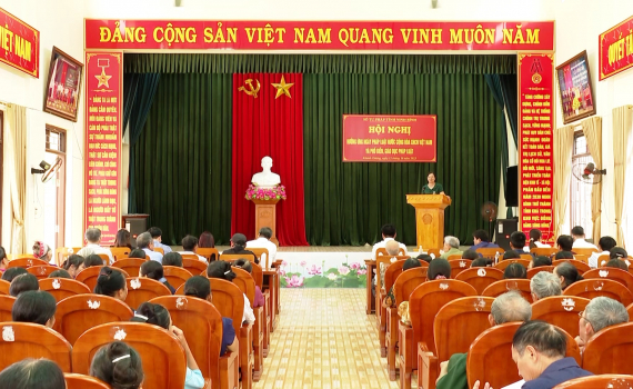 Phổ biến c&aacute;c quy định c&aacute;c ph&aacute;p luật tại x&atilde; Kh&aacute;nh Dương