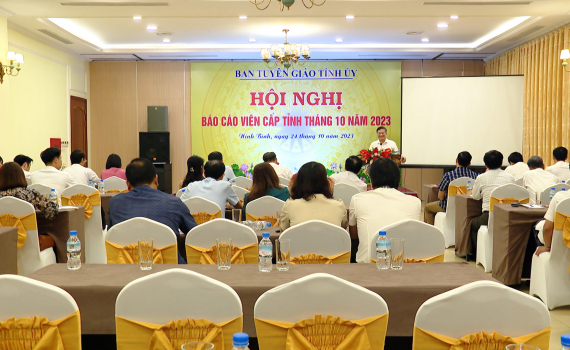 Hội nghị b&aacute;o c&aacute;o vi&ecirc;n cấp tỉnh th&aacute;ng 10/2023