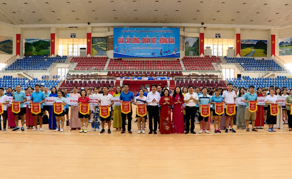 Khai mạc Giải thể thao Đảng bộ khối Cơ quan v&agrave; Doanh nghiệp tỉnh năm 2023