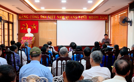 Hội Người cao tuổi tỉnh tập huấn n&acirc;ng cao năng lực quản l&yacute;, chăm s&oacute;c sức khỏe người cao tuổi