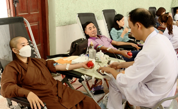 Kim Sơn ra qu&acirc;n hiến m&aacute;u t&igrave;nh nguyện đợt 2 năm 2023