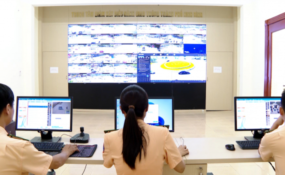 Số ho&aacute; trong c&ocirc;ng t&aacute;c đảm bảo trật tự an to&agrave;n giao th&ocirc;ng