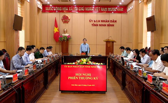 UBND tỉnh họp phi&ecirc;n thường kỳ triển khai nhiệm vụ trọng t&acirc;m 3 th&aacute;ng cuối năm 2023