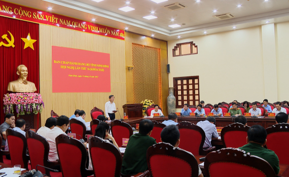 Hội nghị Ban Chấp h&agrave;nh Đảng bộ tỉnh lần thứ 16 (kh&oacute;a XXII)