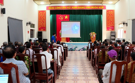 Tam Điệp tập huấn nghiệp vụ cho c&aacute;c tổ c&ocirc;ng nghệ số cộng đồng