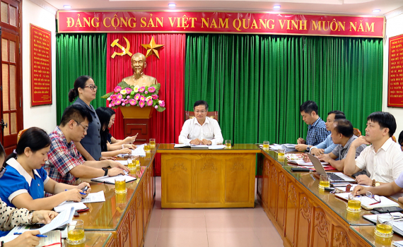 Hội nghị triển khai định hướng c&ocirc;ng t&aacute;c b&aacute;o ch&iacute;, tuy&ecirc;n truyền th&aacute;ng 10/2023