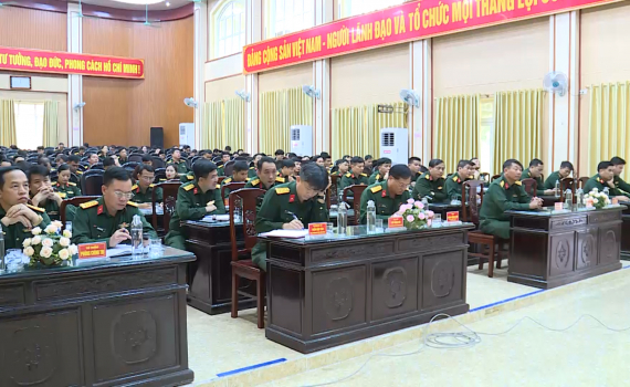 Đảng ủy Qu&acirc;n sự tỉnh qu&aacute;n triệt c&aacute;c nghị quyết của Bộ Ch&iacute;nh trị