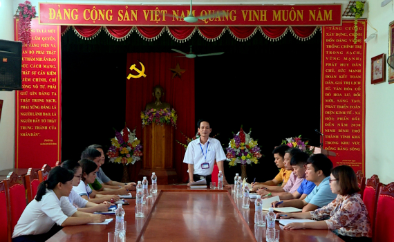 Nho Quan t&iacute;ch cực thực hiện Nghị quyết 35-NQ/TW của Bộ Ch&iacute;nh trị 