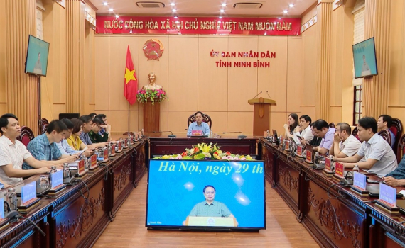 Hội nghị trực tuyến tổng kết c&ocirc;ng t&aacute;c ph&ograve;ng, chống dịch Covid-19