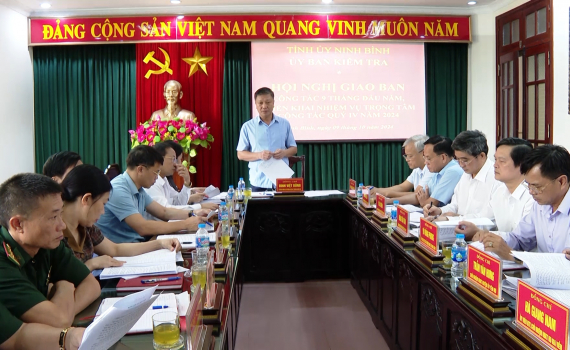 Ninh B&igrave;nh x&acirc;y dựng đội ngũ c&aacute;n bộ kiểm tra đ&aacute;p ứng y&ecirc;u cầu, nhiệm vụ trong t&igrave;nh h&igrave;nh mới