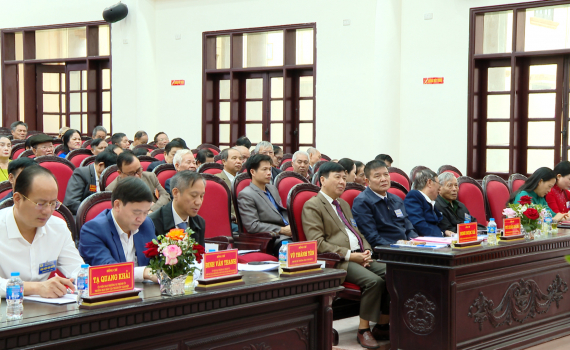 Đại hội th&agrave;nh lập Hội Người cao tuổi th&agrave;nh phố Tam Điệp