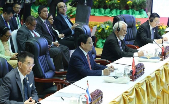 Hội nghị cấp cao ASEAN: Thủ tướng Phạm Minh Ch&iacute;nh dự Hội nghị cấp cao ASEAN - Hoa Kỳ