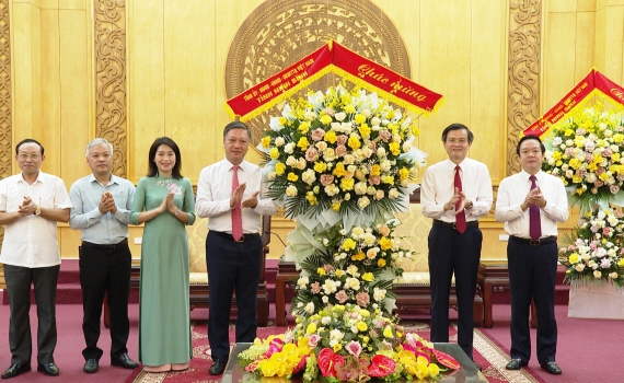 Thường trực Tỉnh ủy gặp mặt c&aacute;c cơ quan chuy&ecirc;n tr&aacute;ch tham mưu gi&uacute;p việc Tỉnh ủy
