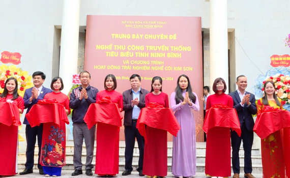Trưng b&agrave;y chuy&ecirc;n đề nghề thủ c&ocirc;ng truyền thống ti&ecirc;u biểu tỉnh Ninh B&igrave;nh