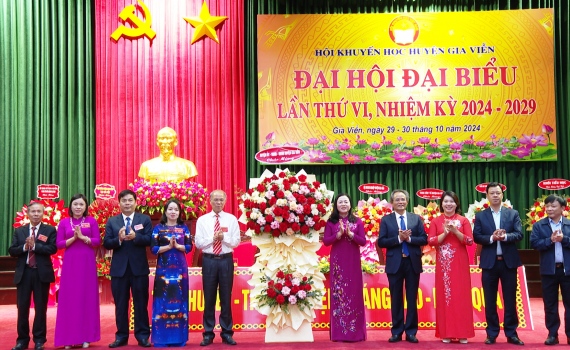 Đại hội đại biểu Hội Khuyến học huyện Gia Viễn lần thứ VI