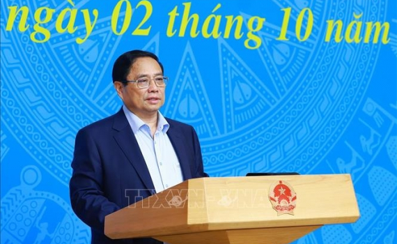 Thủ tướng Phạm Minh Ch&iacute;nh: Ph&aacute;t triển xanh l&agrave; xu hướng tất yếu, cần sự tham gia của to&agrave;n x&atilde; hội