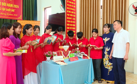Hoa Lư, Y&ecirc;n M&ocirc; hưởng ứng "Tuần lễ học tập suốt đời"
