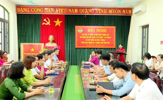 Hội N&ocirc;ng d&acirc;n th&agrave;nh phố Tam Điệp gặp mặt kỷ niệm ng&agrave;y th&agrave;nh lập Hội N&ocirc;ng d&acirc;n Việt Nam