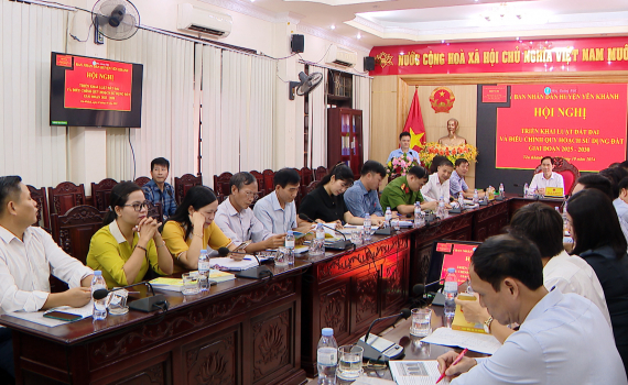 Y&ecirc;n Kh&aacute;nh triển khai Luật Đất đai năm 2024