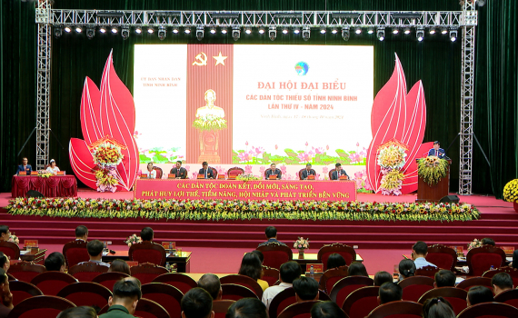 Đại hội đại biểu c&aacute;c d&acirc;n tộc thiểu số tỉnh Ninh B&igrave;nh lần thứ IV