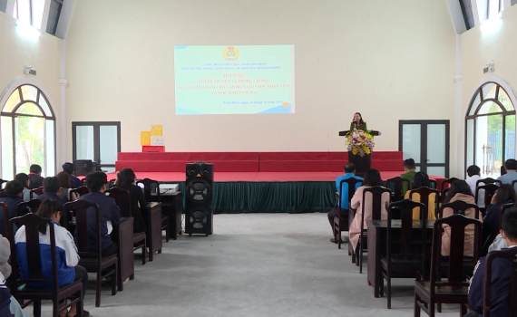 Tuy&ecirc;n truyền về ph&ograve;ng, chống ma t&uacute;y cho đo&agrave;n vi&ecirc;n c&ocirc;ng đo&agrave;n v&agrave; học vi&ecirc;n