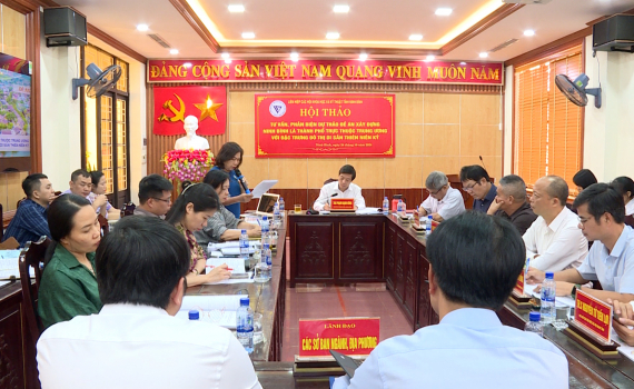 Hội thảo tư vấn, phản biện Đề &aacute;n x&acirc;y dựng Ninh B&igrave;nh l&agrave; th&agrave;nh phố trực thuộc Trung ương