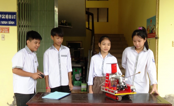 Ghi nhận Cuộc thi s&aacute;ng tạo thanh, thiếu ni&ecirc;n v&agrave; nhi đồng tỉnh Ninh B&igrave;nh lần thứ XV