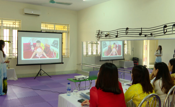 Hội thi gi&aacute;o vi&ecirc;n dạy giỏi cơ sở gi&aacute;o dục mầm non th&agrave;nh phố Ninh B&igrave;nh 