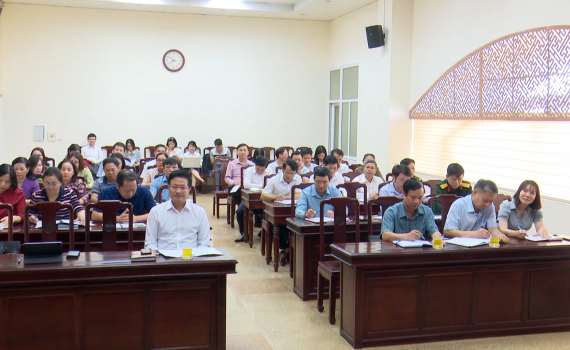 Hội nghị b&aacute;o c&aacute;o vi&ecirc;n cấp tỉnh th&aacute;ng 10/2024