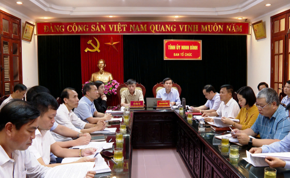 Hội nghị trực tuyến to&agrave;n quốc triển khai nhiệm vụ c&ocirc;ng t&aacute;c tổ chức x&acirc;y dựng Đảng qu&yacute; IV/2024