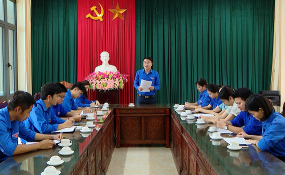 Thanh ni&ecirc;n Y&ecirc;n Kh&aacute;nh chung sức x&acirc;y dựng n&ocirc;ng th&ocirc;n mới n&acirc;ng cao, kiểu mẫu