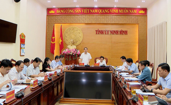 Hội nghị Ban Thường vụ Tỉnh ủy ng&agrave;y 19/10/2024