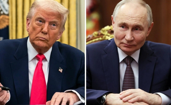 Tổng thống Trump v&agrave; Tổng thống Putin điện đ&agrave;m