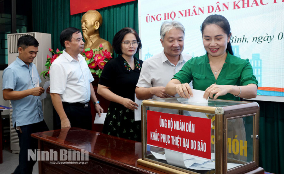 Ninh B&igrave;nh: Hơn 16,6 tỷ đồng hỗ trợ khắc phục b&atilde;o số 10