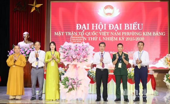 Đại hội MTTQ Việt Nam phường Kim Bảng lần thứ I, nhiệm kỳ 2025-2030
