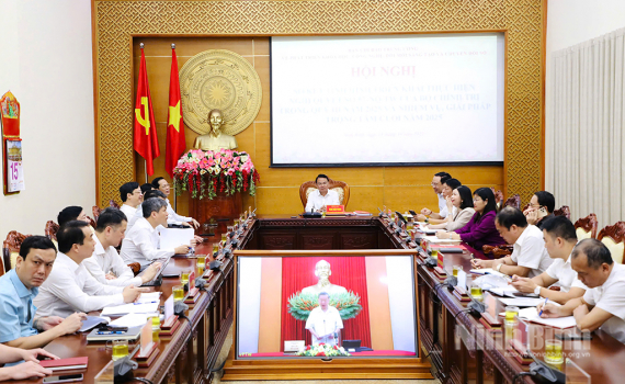 Hội nghị trực tuyến to&agrave;n quốc sơ kết Nghị quyết 57 về ph&aacute;t triển khoa học c&ocirc;ng nghệ, đổi mới s&aacute;ng tạo v&agrave; chuyển đổi số
