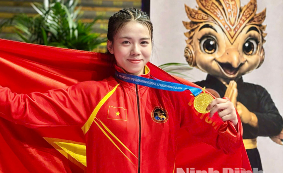 V&otilde; sĩ Ninh B&igrave;nh gi&agrave;nh Huy chương V&agrave;ng tại Giải V&ocirc; địch v&agrave; V&ocirc; địch trẻ V&otilde; cổ truyền thế giới năm 2026