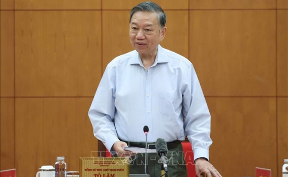 Tổng B&iacute; thư, Chủ tịch nước T&ocirc; L&acirc;m: Sức khỏe, thể lực người d&acirc;n l&agrave; một bộ phận của sức mạnh quốc gia