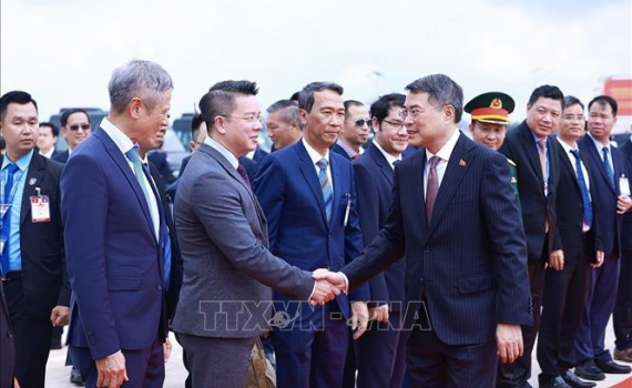 Thủ tướng L&ecirc; Minh Hưng kết th&uacute;c tốt đẹp chuyến thăm ch&iacute;nh thức Vương quốc Campuchia