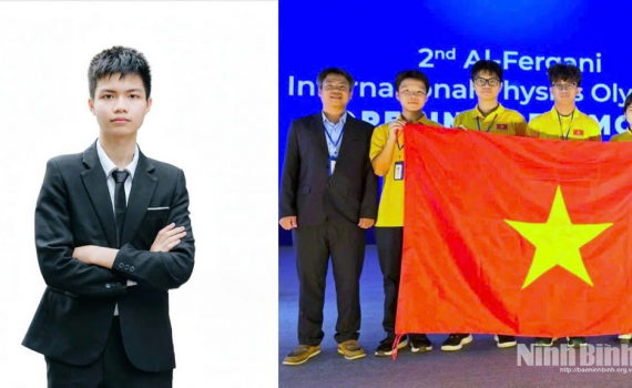 Nam sinh qu&ecirc; Ninh B&igrave;nh xuất sắc gi&agrave;nh 2 Huy chương V&agrave;ng Olympic quốc tế IOAA 2026