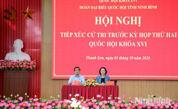 Đo&agrave;n đại biểu Quốc hội tỉnh tiếp x&uacute;c cử tri trước Kỳ họp thứ hai, Quốc hội kh&oacute;a XVI