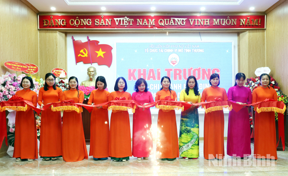 Tổ chức T&agrave;i ch&iacute;nh vi m&ocirc; T&igrave;nh Thương Chi nh&aacute;nh Nam Định khai trương Ph&ograve;ng giao dịch số 1