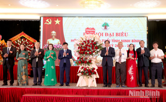 Đại hội đại biểu Hội Người cao tuổi tỉnh Ninh B&igrave;nh lần thứ I, nhiệm kỳ 2026-2031 th&agrave;nh c&ocirc;ng tốt đẹp