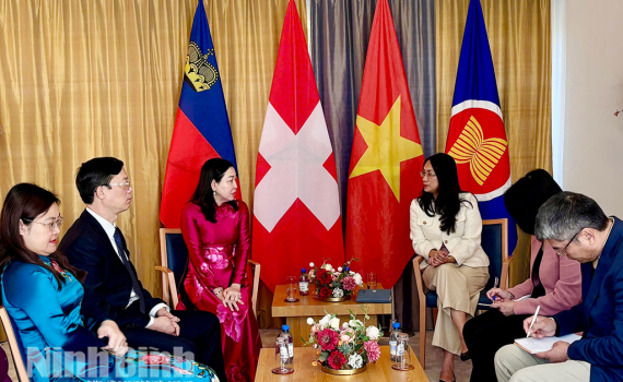 Ninh B&igrave;nh tăng cường kết nối, th&uacute;c đẩy hợp t&aacute;c với c&aacute;c đối t&aacute;c Thụy Sĩ